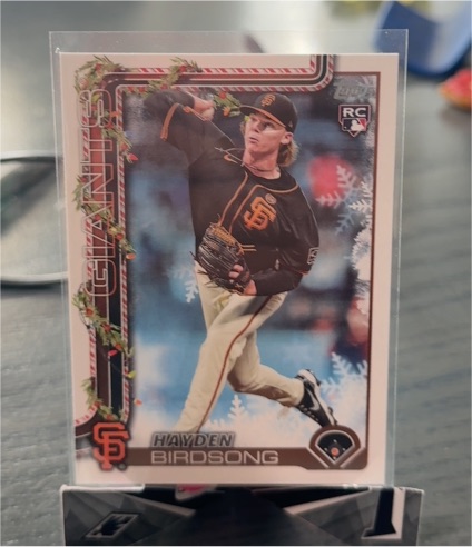 2025 Topps Holiday #H85 Hayden Birdsong — front