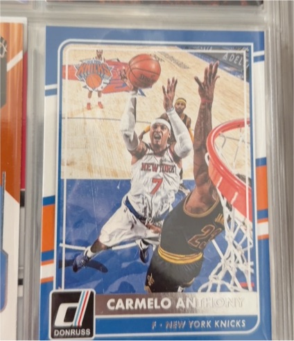 2015-16 Panini Donruss #158 Carmelo Anthony — front