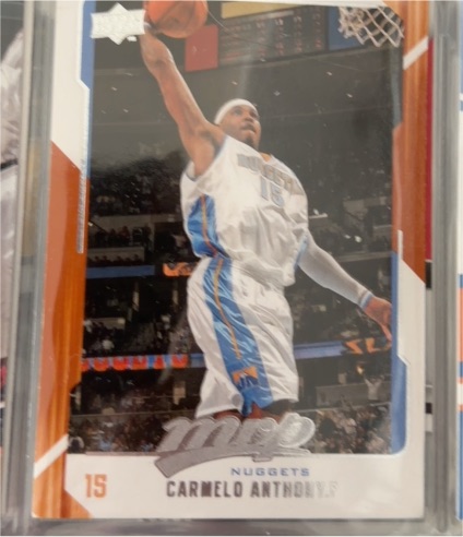 2008 Upper Deck MVP Nuggets Carmelo Anthony #MVP Nuggets — front