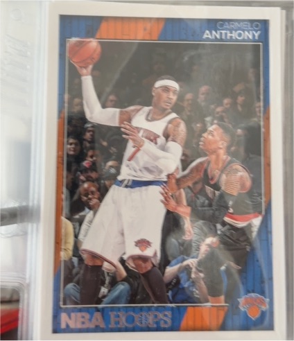 2016-17 Panini NBA Hoops #65 Carmelo Anthony — front