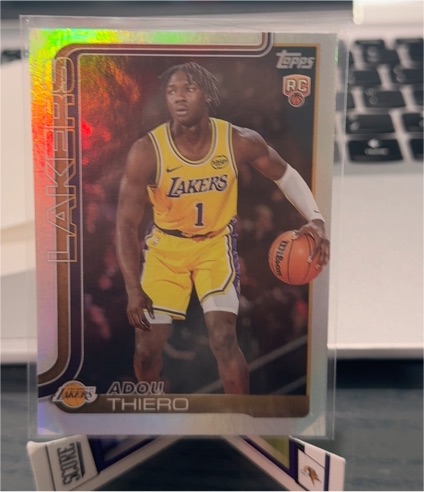 2025-26 Topps #236 Adou Thiero — front