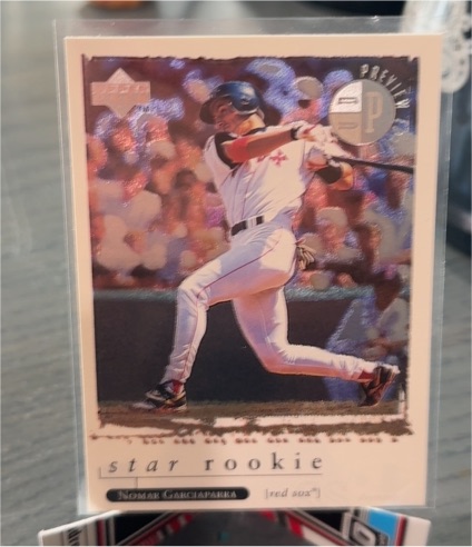 1998 Upper Deck Preview Edition #1 Nomar Garciaparra — front
