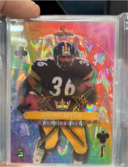 2024 Wild Card Stacked Deck #5 Jerome Bettis — front