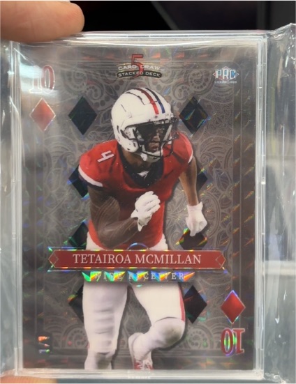 2024 Wild Card 5 Card Draw #5 Tetairoa McMillan — front