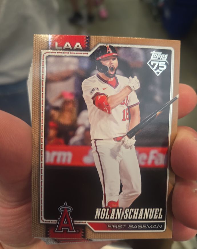 2026 Topps Series 1 #43 Nolan Schanuel — front