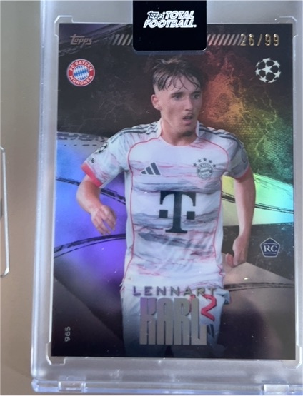 2025 Topps Total Football #905 Lennart Karl — front