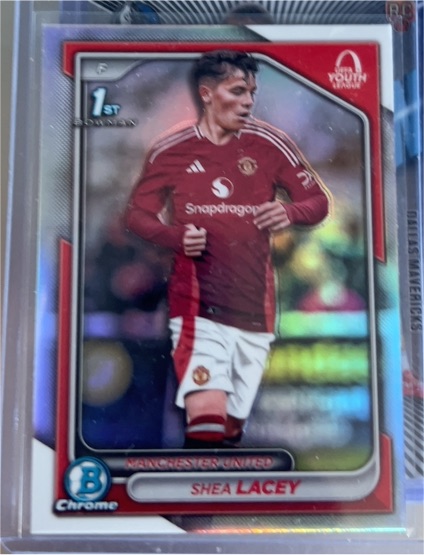2024-25 Topps Chrome UEFA Youth League Bowman #BU-SL Shea Lacey — front