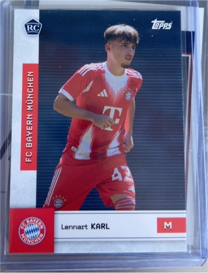 2025-26 Topps Bayern München #FT-14 Lennart Karl — front
