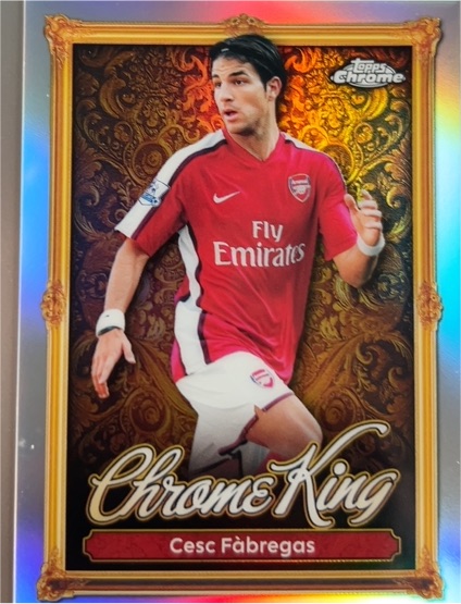 2025-26 Topps Premier League Chrome King #CK1 Cesc Fàbregas — front