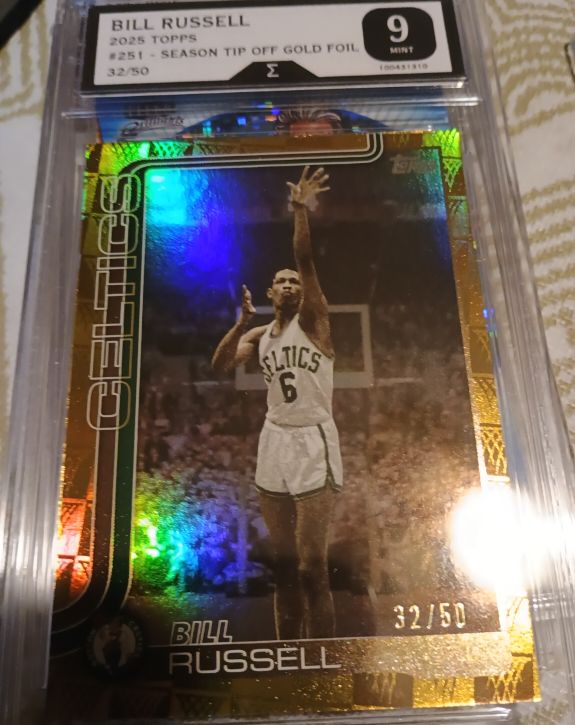2025 Topps #251 Bill Russell — front