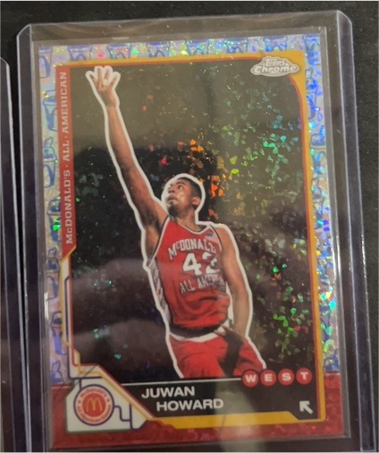 2025 Topps Chrome McDonald's All American #83 Juwan Howard West — front
