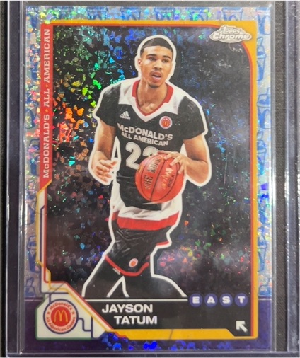 2025 Topps Chrome McDonald's All American #78 Jayson Tatum — front