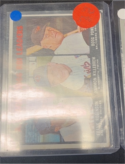 1967 Topps #241 Frank Robinson, Harmon Killebrew, Boog Powell — front