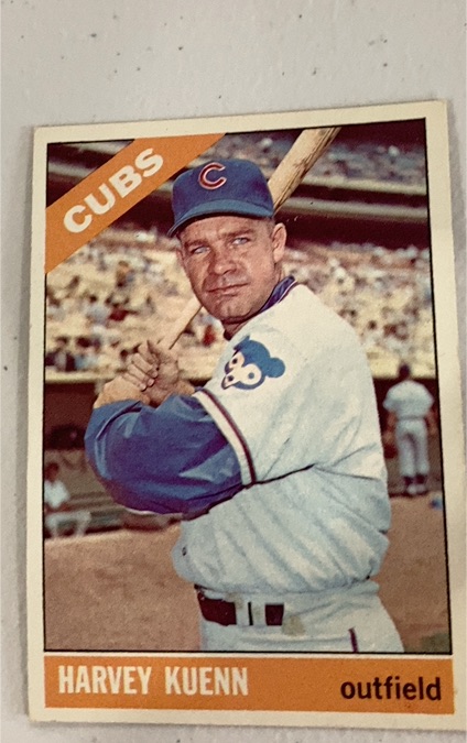 1966 Topps #372 Harvey Kuenn — front