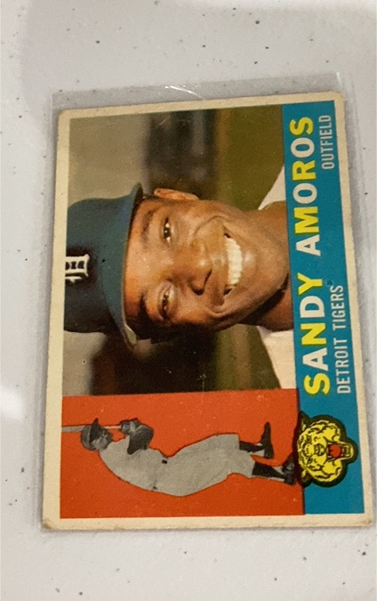 1960 Topps #531 Sandy Amoros — front