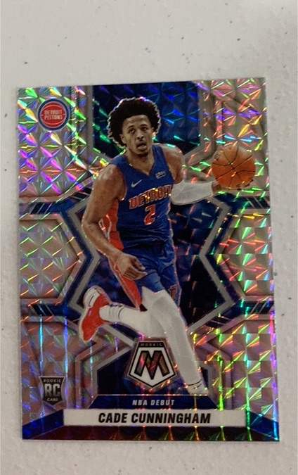 2021-22 Panini Mosaic NBA Debut #261 Cade Cunningham — front