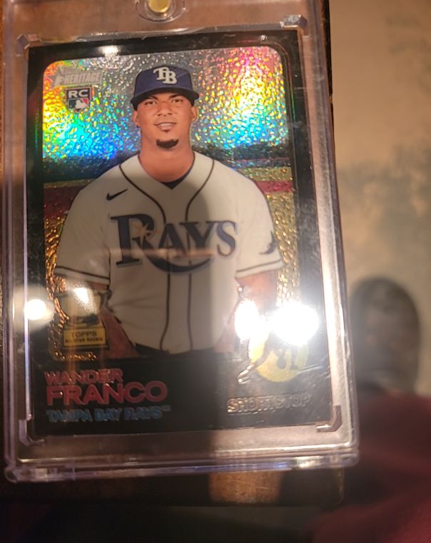 2022 Topps Heritage #347 Wander Franco — front