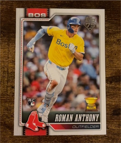 2026 Topps Series 1 #189 Roman Anthony — front