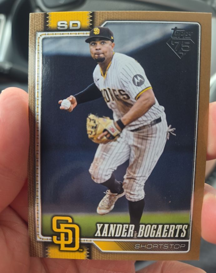 2026 Topps Series 1 #33 Xander Bogaerts — front