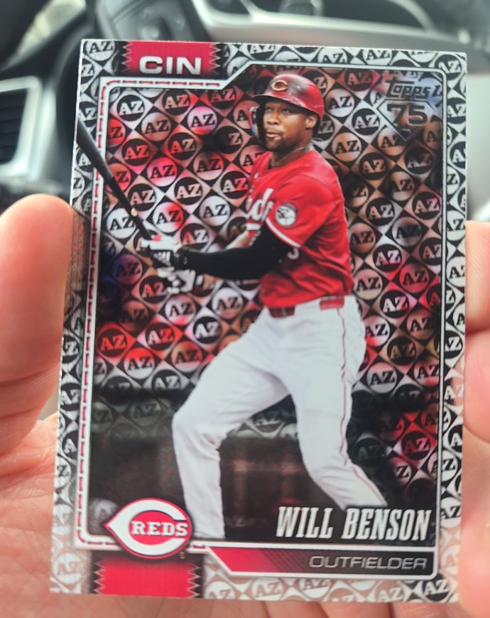 2026 Topps Series 1 #171 Will Benson — front