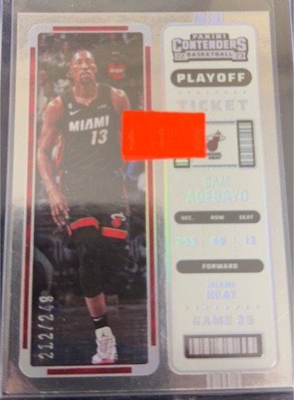 2022-23 Panini Contenders #63 Bam Adebayo — front
