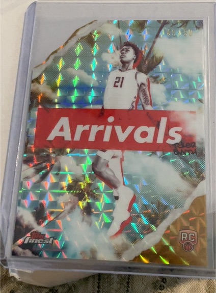 2024-25 Topps Finest Arrivals #A-21 Rookie Card — front