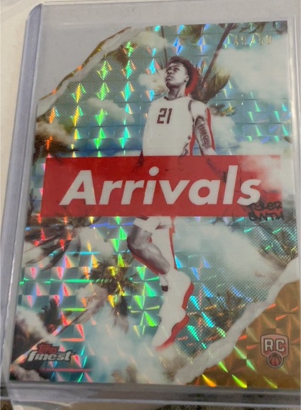 2024 Topps Finest #A-15 Arrivals Tyler Smith — front