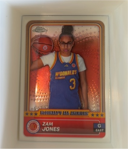 2024 Topps Chrome McDonald's All-American #55 Zamareya Jones — front