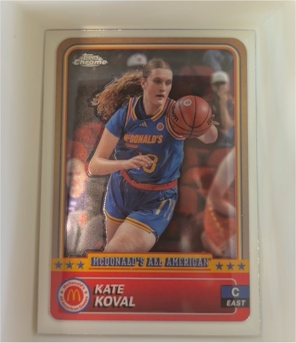 2024 Topps Chrome McDonald's All-American #6 Kate Koval — front