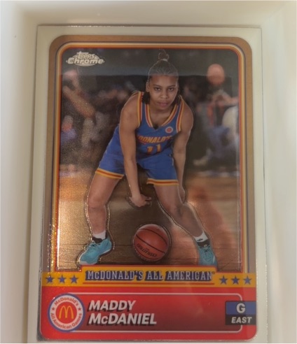 2024 Topps Chrome McDonald's All-American #7 Maddy McDaniel — front