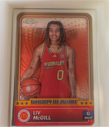 2024 Topps Chrome McDonald's All American #69 Liv McGill — front