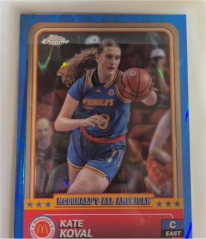 2024 Topps Chrome McDonald's All American #6 Kate Koval — front