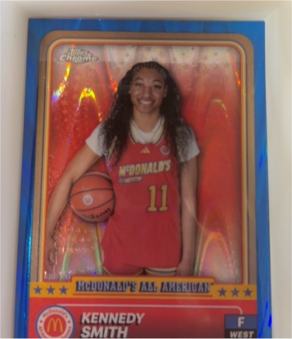 2024 Topps Chrome McDonald's All American #73 Kennedy Smith — front
