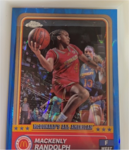 2024 Topps Chrome McDonald's All American #21 Mackenly Randolph — front