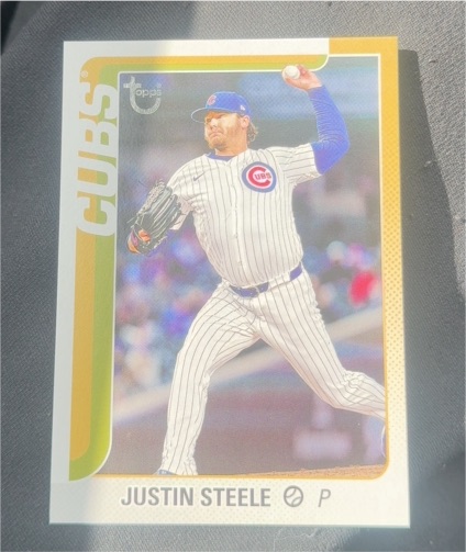 2025 Topps Update #US248 Justin Steele — front