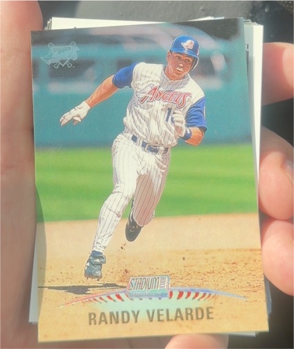 1999 Topps Stadium Club #301 Randy Velarde — front