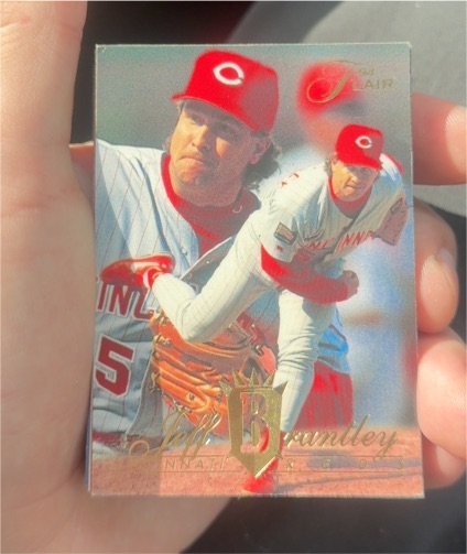 1994 Fleer Flair #365 Jeff Brantley — front