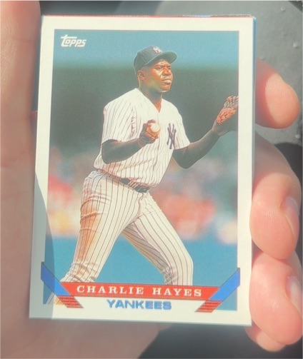 1993 Topps #142 Charlie Hayes — front