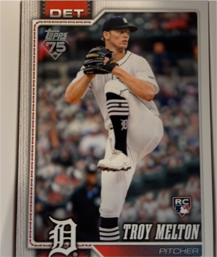 2026 Topps Series 1 #212 Troy Melton — front