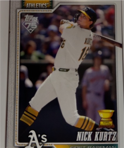 2026 Topps Series 1 #97 Nick Kurtz — front