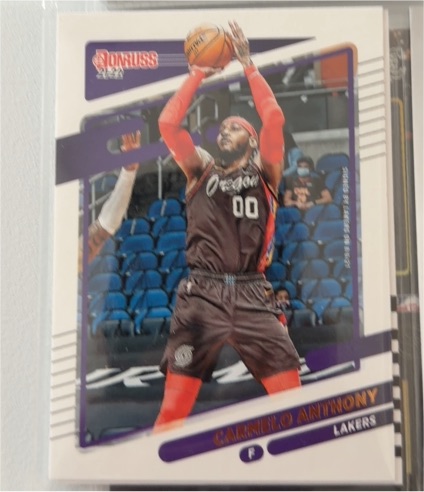 2021-22 Panini Donruss #103 Carmelo Anthony — front