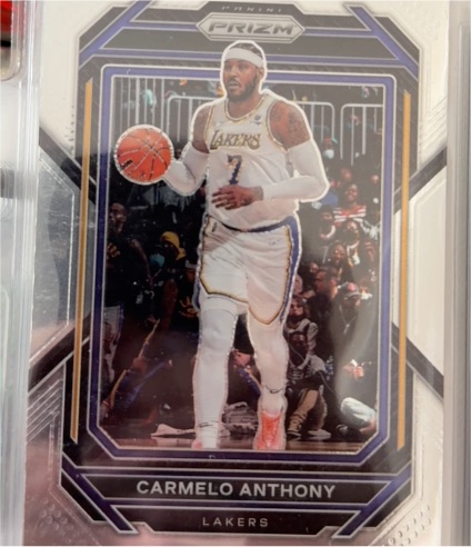 2022-23 Panini Prizm #144 Carmelo Anthony — front