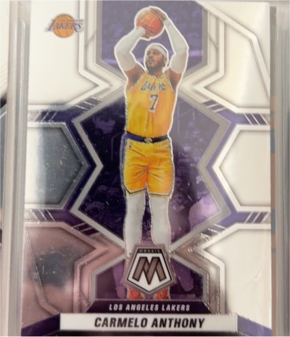 2021-22 Panini Mosaic #2 Carmelo Anthony — front