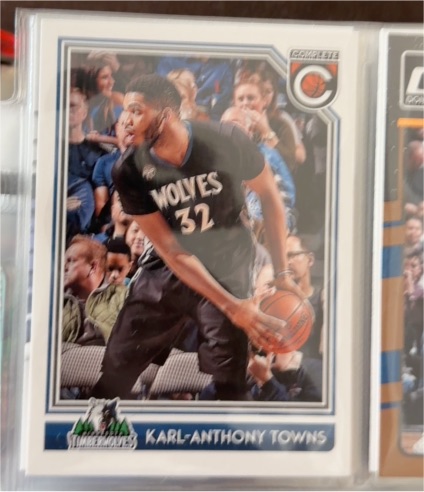 2016-17 Panini Complete #353 Karl-Anthony Towns — front