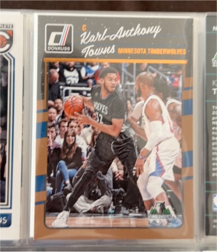 2022 Donruss #C Karl-Anthony Towns — front