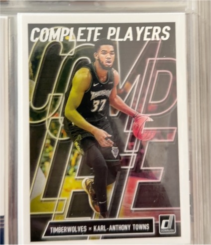2019-20 Donruss Complete Players #2 Karl-Anthony Towns — front