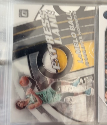 2021-22 Panini Donruss Optic #16 LaMelo Ball Express Lane — front