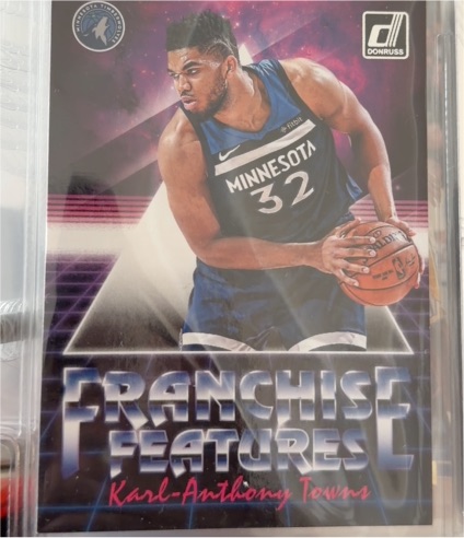 2018-19 Donruss Franchise Features #18 Karl-Anthony Towns — front