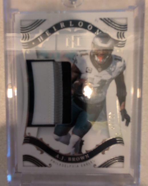 2025 Panini National Treasures Heirloom #H-ABN A.J. Brown — front