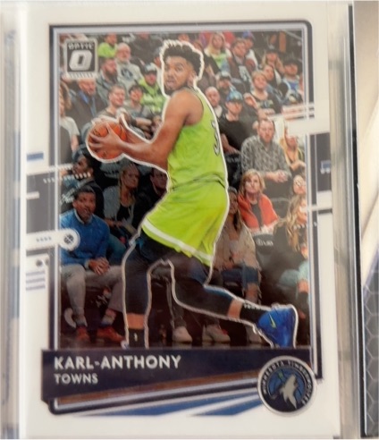 2020-21 Panini Donruss Optic #79 Karl-Anthony Towns — front